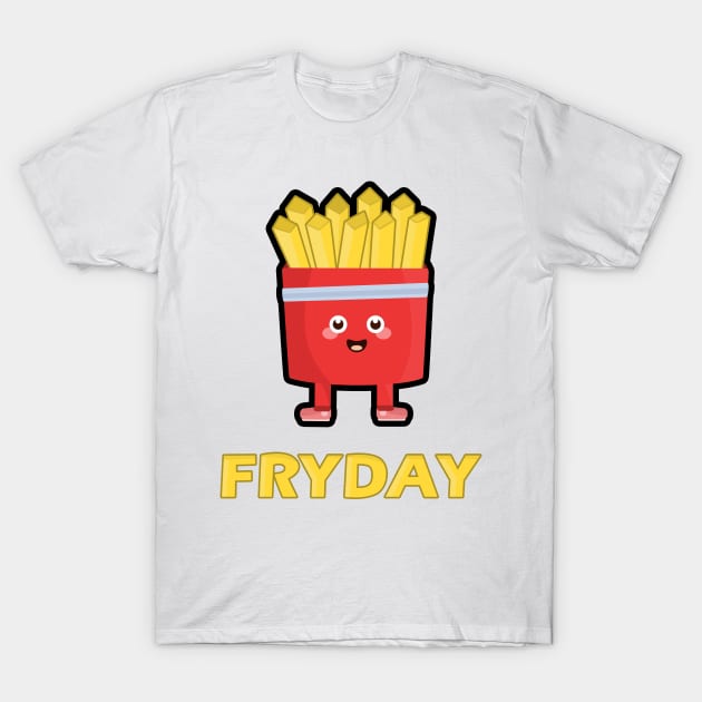 Kawaii FryDay T-Shirt by KawaiiNir